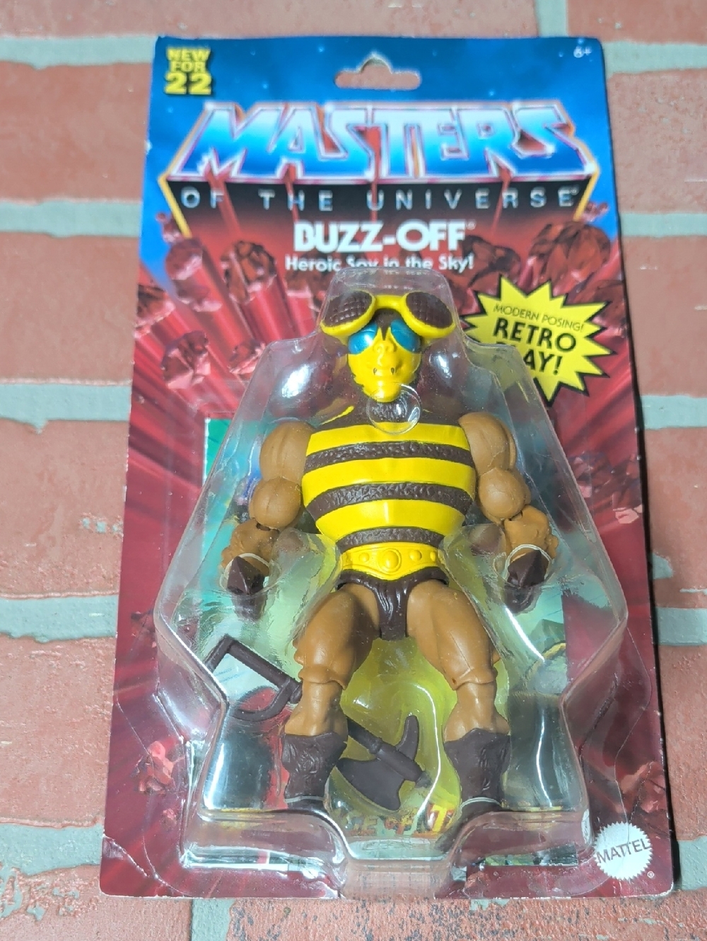 Mattel Masters of the Universe Origins BUZZ-OFF Action Figure MOTU MOC